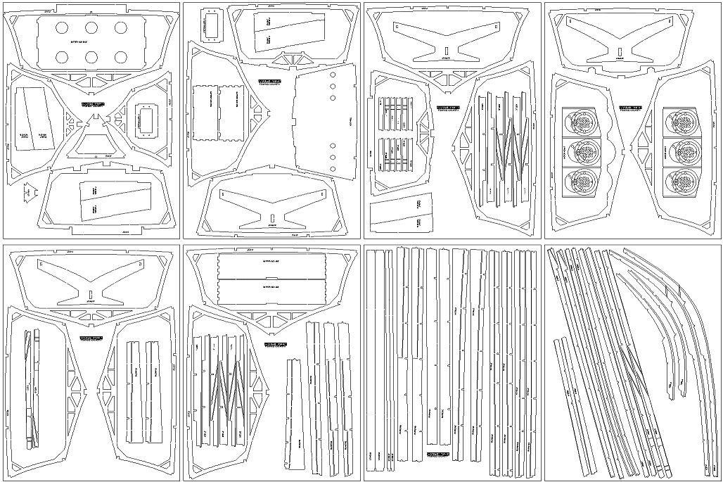 PT Boat Model Plans