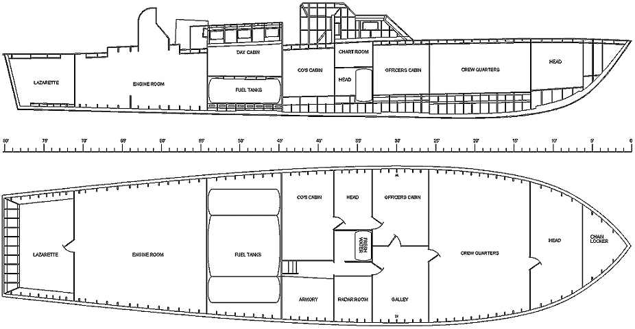 Elco Pt Boat Blueprints Original pt-boat construction