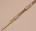 Picture of an example of the slicon tubing sleeve used in John's version of the 20mm Oerikon Cannon - John Drain's Model PT-Boat Site
