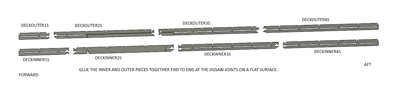 Click Here for Assembly Instructions for the Huckins Deck Runners at 20th Scale - John Drain's Model PT-Boat Site