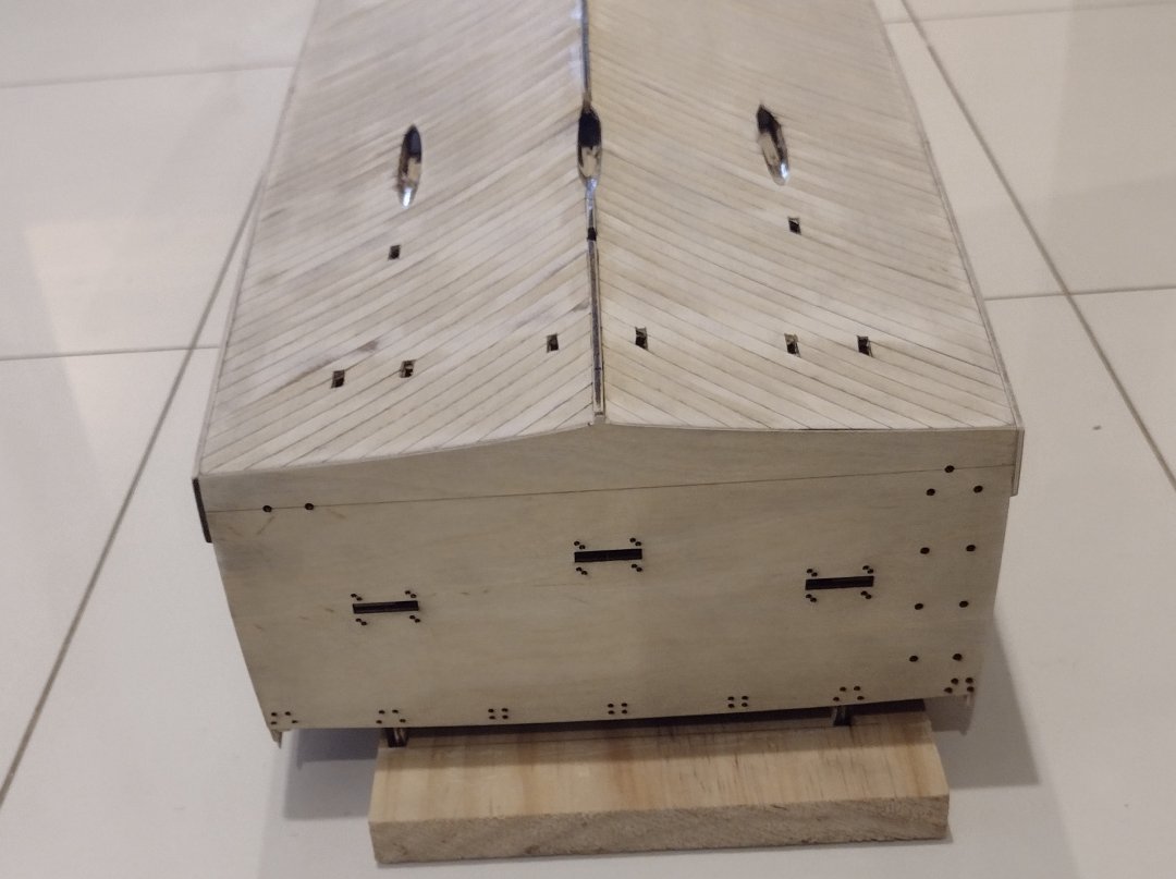 belly bands finished from stern