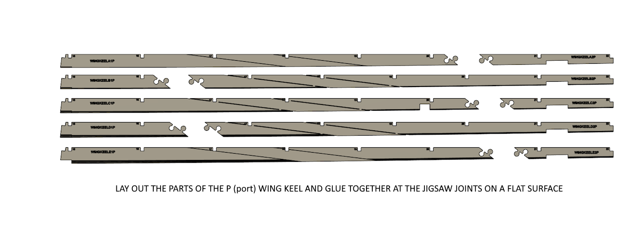 Click Here for Assembly Instructions for the Wing Keel Kit at 20th Scale - John Drain's Model PT-Boat Site