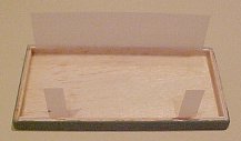 Picture of the top straps of the Ammunition Box - John Drain's Model PT-Boat Site