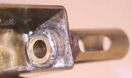 Picture of the Nozzle Bearing from John's version of the 40mm Bofors Cannon - John Drain's Model PT-Boat Site