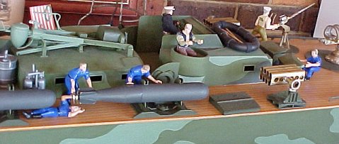 My original Hull Kit with Plastic Crewmen in 3 and 3 Quarter Inch - John Drain's Model PT-Boat Site