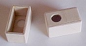 Picture of the Vent Pipe Boxes, having been sanded.