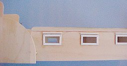 Picture of John's original design for the Window Frames - John Drain's Model PT-Boat Site