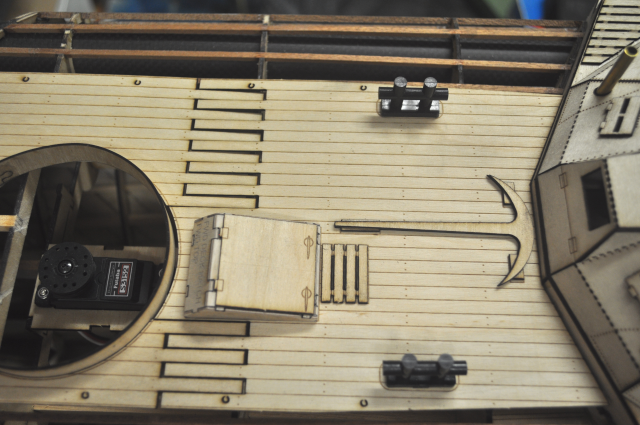 The SBoot-100 Foredeck Nearly Finished