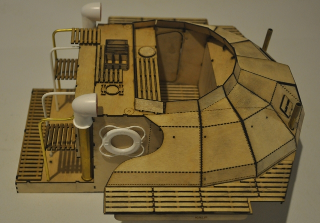 The Full Kallotte View (from the Starboard Side) - John Drain's Model Boat Site