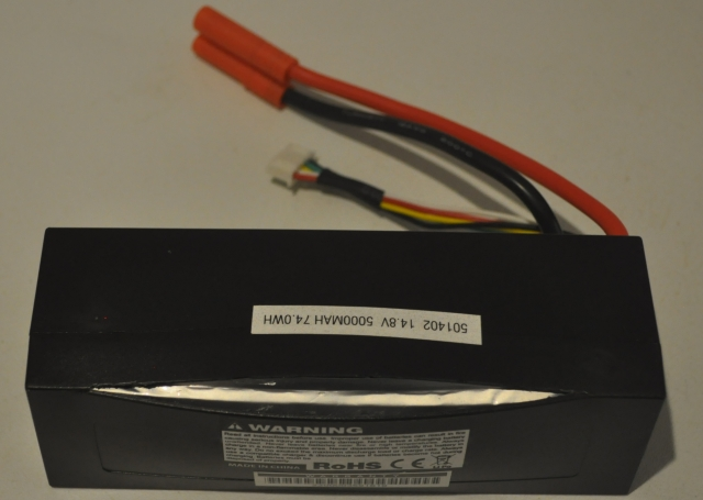 A Bulging and Split Battery Pack