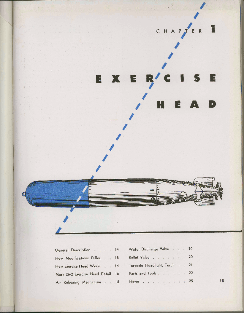 The Mk13 Torpedo Manual - Chapters 1 and 2 - John Drain's Model PT-Boat Site