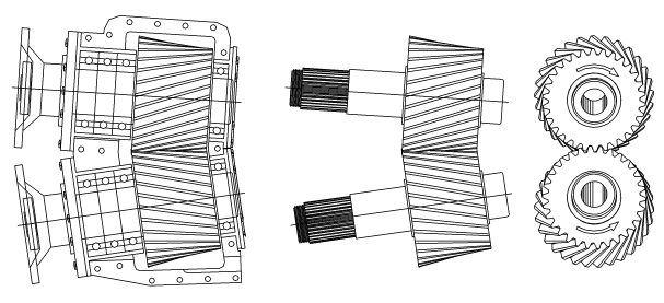 John's example of an internal detailed VeeDrive View - Large Size - John Drain's Model PT-Boat Site