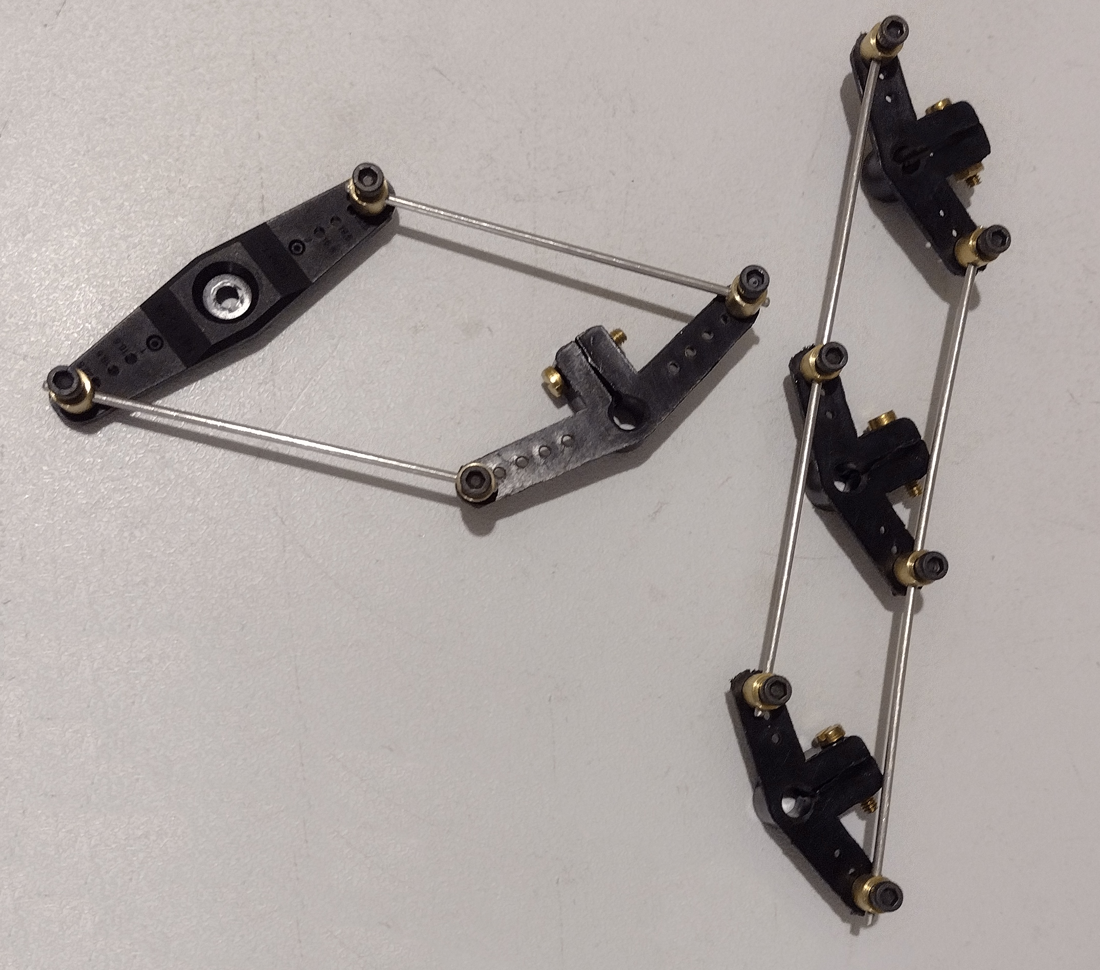 Rudder control setup 2. - John Drain's Model PT-Boat Site