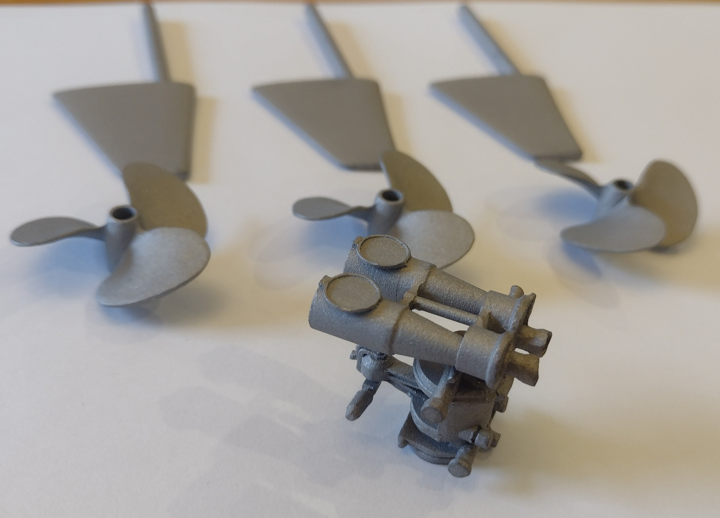 New Rudders and Props. - John Drain's Model PT-Boat Site